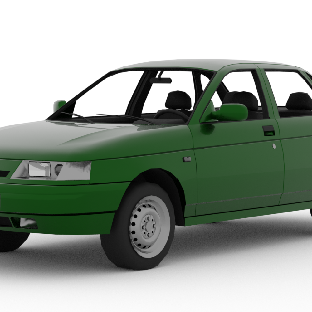 VAZ 2110 - RENDERCAR.RU скачать 3d модель