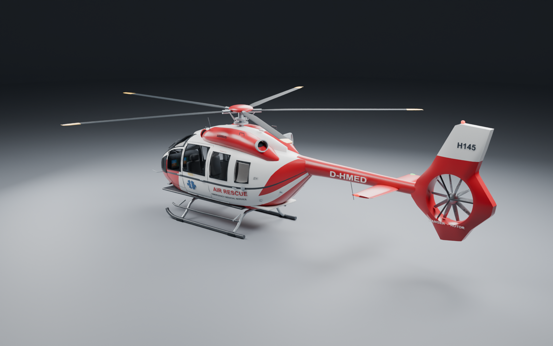 Вертолёт Airbus H145 Gamedev версия — изображение 3