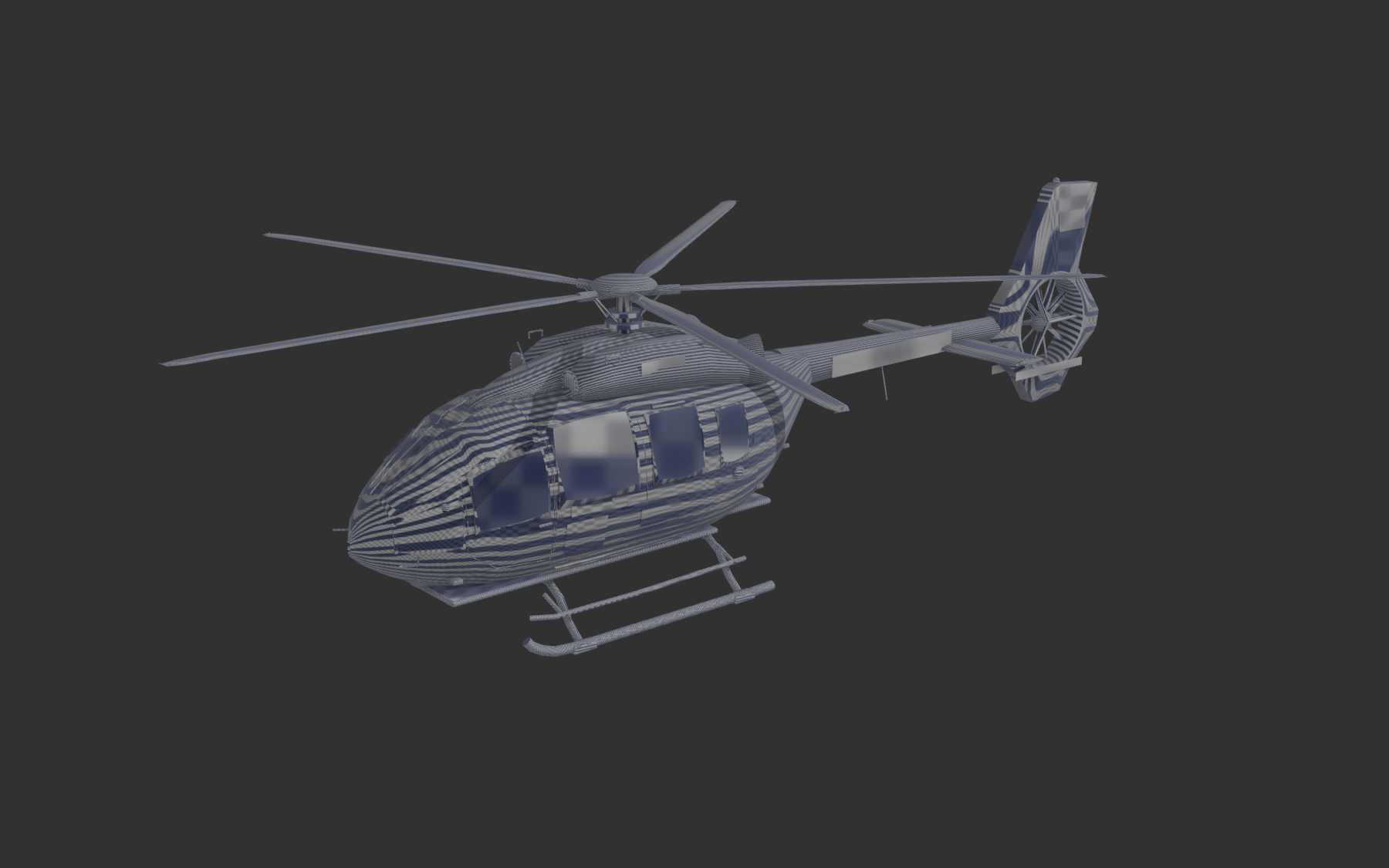 Вертолёт Airbus H145 Gamedev версия — изображение 6